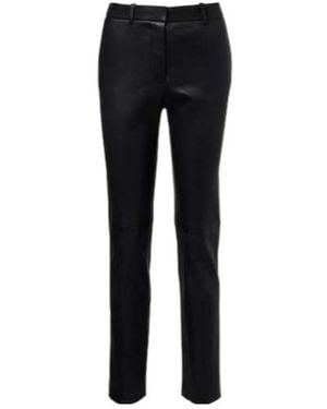 JOSEPH Casual Trousers With Belt Loops - Black