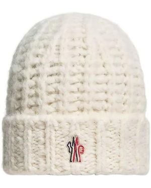 Moncler Moncler Alpaca Blend Beanie - White