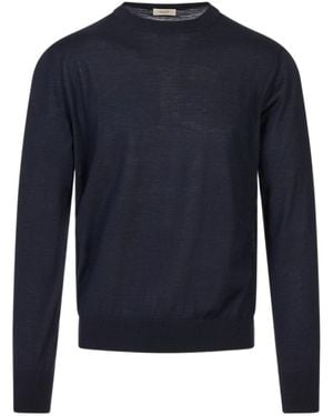 Agnona Long-Sleeve T-Shirt - Blue