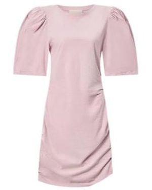 Isabel Marant Isabel Marant Étoile Mylda Gathered Mini Dress - Pink