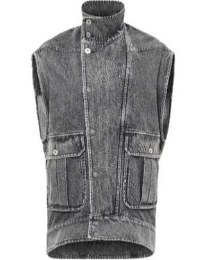 ベスト・ジレ JW ANDERSON Women Vests JO0248PG1717001 White JW ANDERSON Anchor embroidery vest - Wendela van Dijk