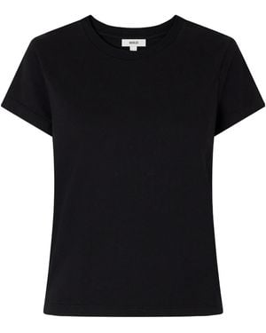 Agolde Adine Organic Cotton-Jersey T-Shirt - Black
