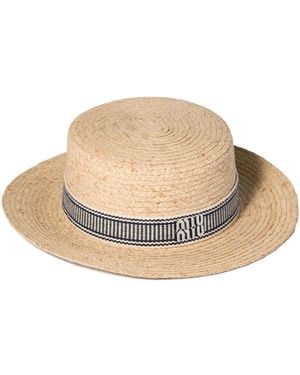 Miu Miu Raffia Hat - Natural
