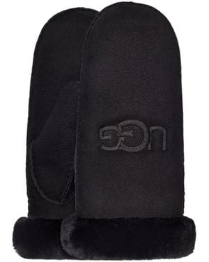 UGG Logo Gloves - Black