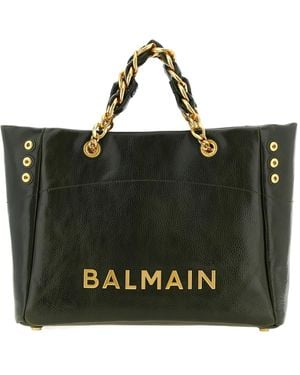 Balmain 1945 Soft Shopper Bag - Black