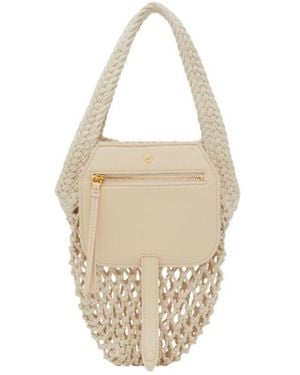 Nanushka Mini Market Tote Bag - White