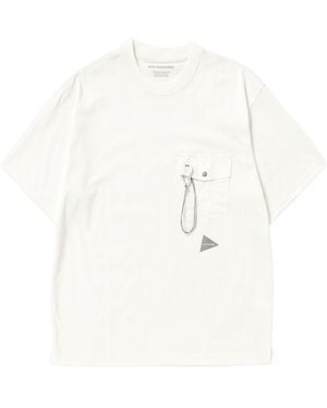 and wander Carabiner T-Shirt - White