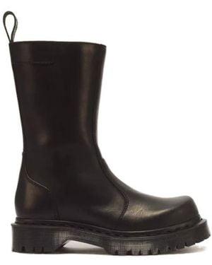 Dr. Martens Rejena Lug-Sole Zipped Boots - Black