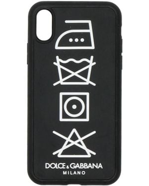 Dolce & Gabbana Simple Phone Case - Black