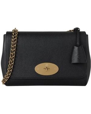 Mulberry Lily Medium Shoulder Bag - Black