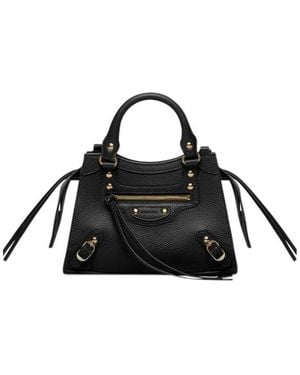 Balenciaga Borsa Neo Classic Mini Da Donna - Black