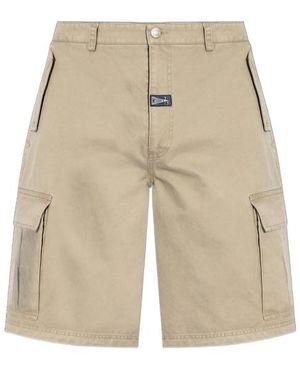 MISBHV Logo Patch Shorts - Natural