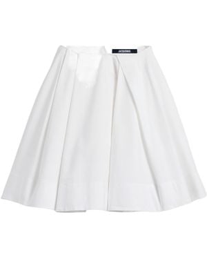 Jacquemus The Salon Flared Skirt - White
