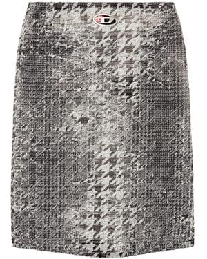 DIESEL Midi Skirt - Gray