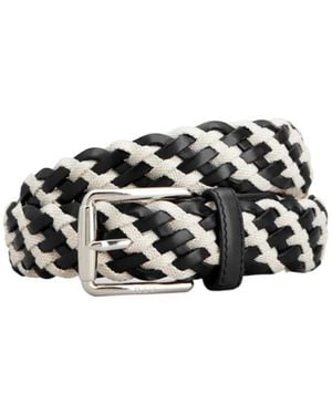 Tod's Woven Belt - White