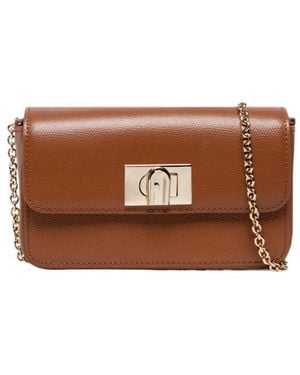 Furla 1927 Soft Mini Crossbody Bag - Brown