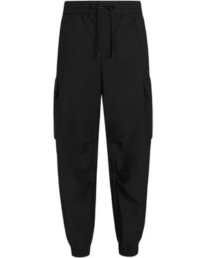 Dolce & Gabbana Elastic Waist Jogging Pants - Black