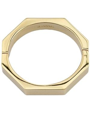 Isabel Marant Geometric Hinged Bracelet - Metallic
