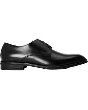 BOSS Blackleather Derby Shoens