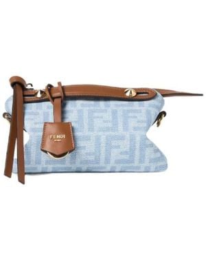 Fendi By The Way Soft Mini Tote Bag - Blue