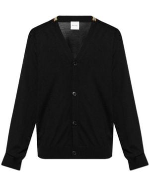 Paul Smith Long-Sleeved Cardigan - Black