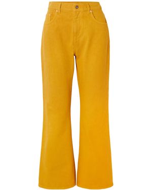 Gabriela Hearst High-Waisted Jeans - Yellow