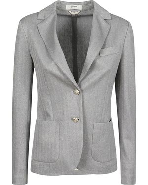 Circolo 1901 Single-Breasted Suit Jacket - Grey