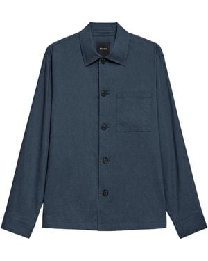 Theory Overshirt - Blue