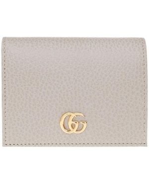 Gucci Portacarte Gg Marmont - White