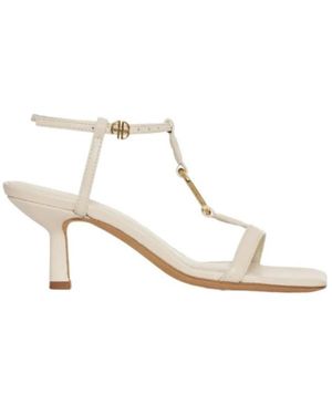 Anine Bing Kiera 50Mm Square-Toe Sandals - White