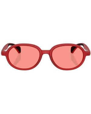 Moncler Round Frame Sunglasses - Pink