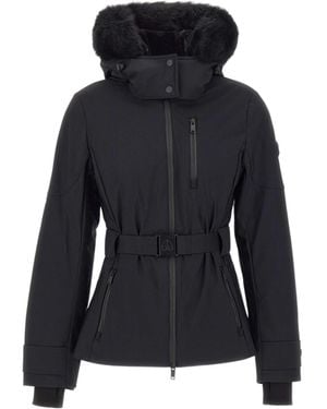 Moose Knuckles Belted Jacket - Blue