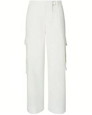 Tory Burch Cargo Trousers - White