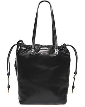 Isabel Marant Silven Shoulder Bag - Black