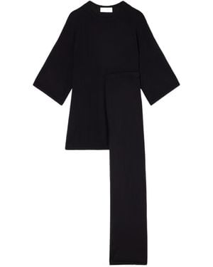 Lisa Yang Comfortable Knit Top - Black