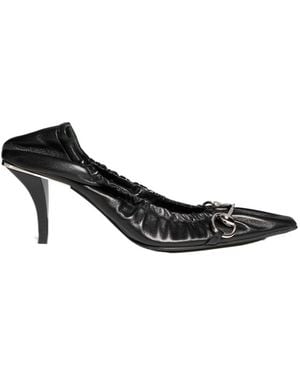 Gucci Vittoria Pump With Elastic - Black