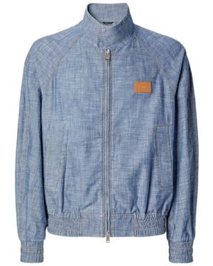 Fendi Long Sleeve Jacket - Blue