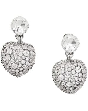 Alessandra Rich Clip-On Earrings - Metallic