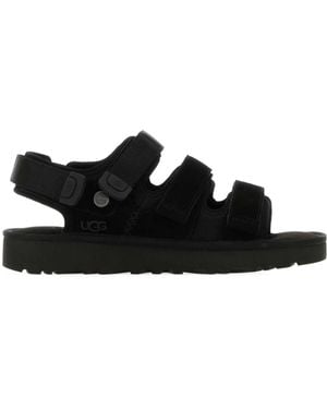 UGG Goldencoast Suede Sandals - Black