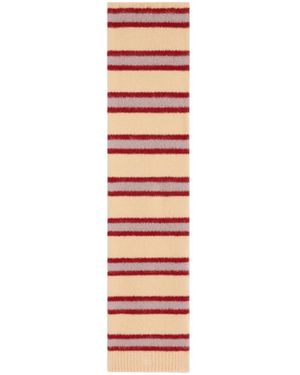 Celine Triomphe Scarf - White