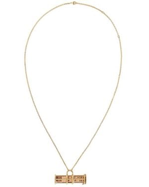 Loro Piana Dice Necklace - Metallic