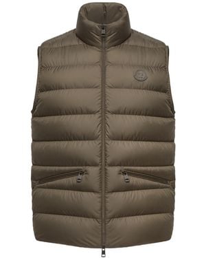 Moncler Treompan Down Vest - Green