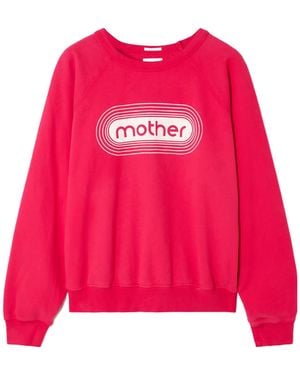 Mother Loose Cotton Sweatshirt - Pink
