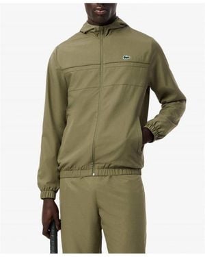 Lacoste Full-Zip Track Jacket - Green