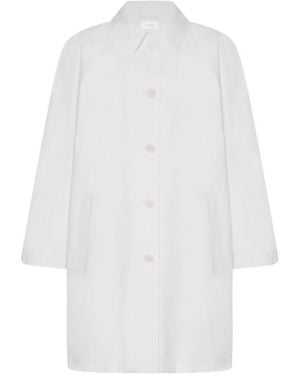 The Row Hawkins Coat - White