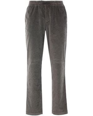 Sease Corduroy Drawstring Trousers - Grey
