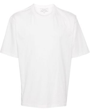 Studio Nicholson Logo Printed Crewneck T-Shirt - White
