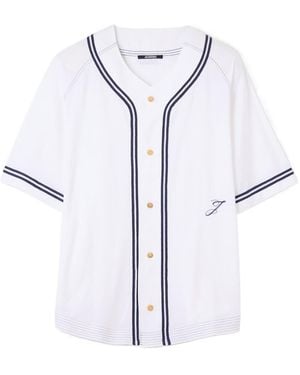 Jacquemus The Baseball Shirt - White