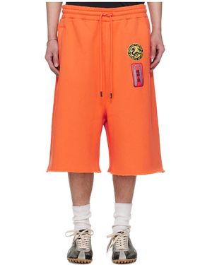 Lu'u Dan Bruce Lee X Collaboration Zoku Elastic Waist Shorts - Orange