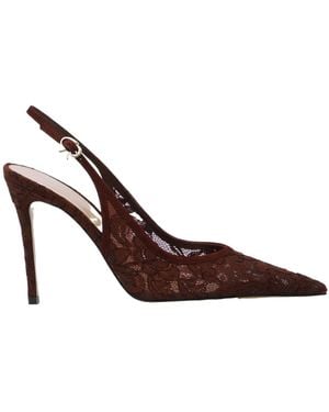 Gianvito Rossi Lyon 95 Pointed-Toe Heeled Sandals - Brown